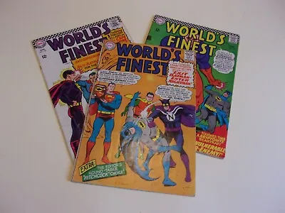Buy World’s Finest # 155, 158 And # 159 ( 1966) Superman And Batman • 25£