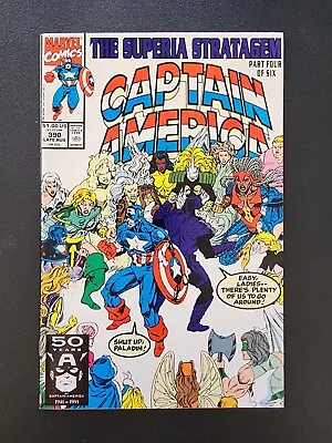 Buy Marvel Comics Captain America #390 August 1991 1st App Of Superia (b) • 2.38£