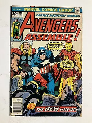 Buy Avengers 151 Vg/fn Very Good/fine 5.0 Newsstand Marvel  • 12.04£