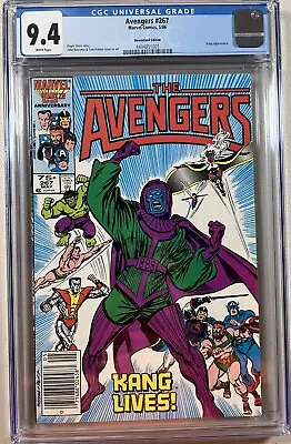 Buy Avengers 267 (Marvel, 1986)  CGC 9.4 WP  **1st Appearance Council Of Kang** • 43.48£