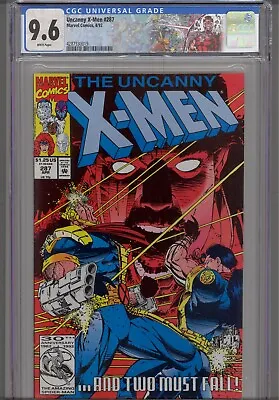 Buy Uncanny X-Men #287 CGC 9.6 1992 Marvel Comics Bishop Joins The Team Custom Label • 60.36£