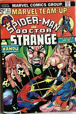 Buy Marel Team Up #21 May 74 Spider-man And Doctor Strange  • 14.99£