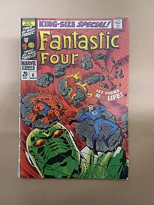 Buy Fantastic Four Annual 6 (1967) First Franklin Richards First Annihilus Key Vg+  • 175£