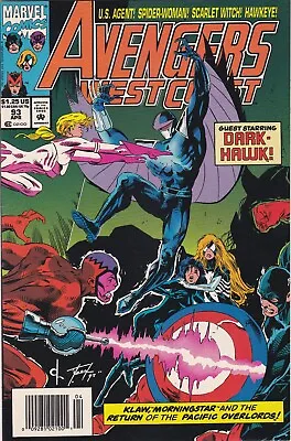 Buy Avengers West Coast # 93 (Apr. 1993, Marvel) Newsstand Edition; NM- (9.2) • 2.37£