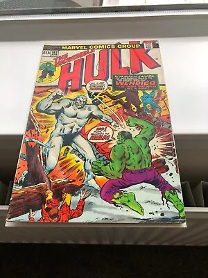 Buy Incredible Hulk 162 (1973) 1st App Of Wendigo, Cents • 26.99£