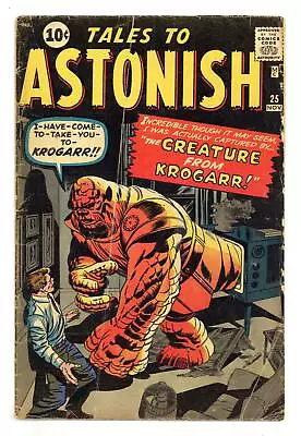 Buy Tales To Astonish #25 GD+ 2.5 1961 • 49.81£