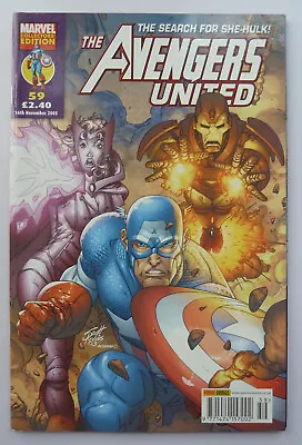 Buy The Avengers United #59 - Marvel UK Panini 16 November 2005 VF 8.0 • 5.25£