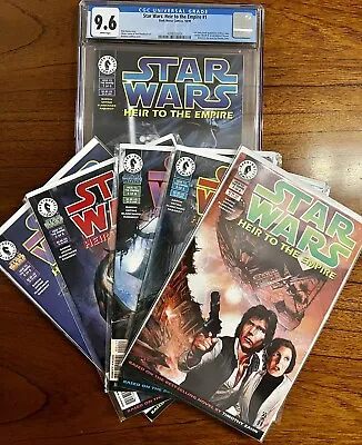 Buy Star Wars Heir To The Empire #1 CGC 9.6, #2-5, 1st Mara Jade & Thrawn Lot • 395.15£