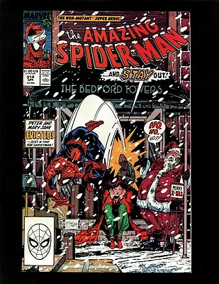 Buy Amazing Spider-Man #314 VF- McFarlane Christmas Story Santa Mary Jane Aunt May • 11.99£