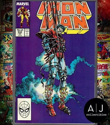 Buy Iron Man #232 VF/NM 9.0 1988 Marvel Comic Barry Smith Classic Cover • 25.51£