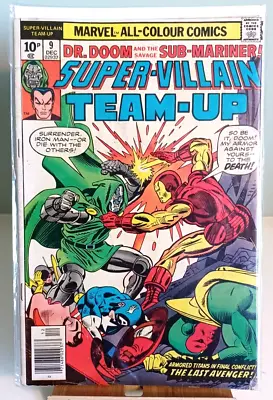 Buy Super-Villain Team-Up #9 (1976) Iron Man Vs Doctor Doom - Low Grade • 4.50£