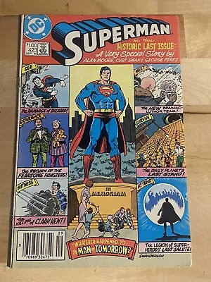 Buy Superman #423 CANADIAN Variant Alan Moore 1st Cameo App Jonathan Elliot CV • 15.85£