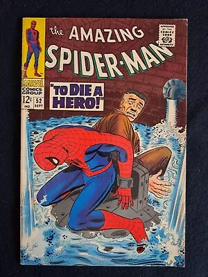 Buy Amazing Spider-Man 52 Marvel Comics 1967 3rd Kingpin • 60.32£