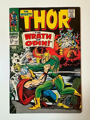 Buy The Mighty Thor #147 1967 F+ Silver Age Loki • 31.62£