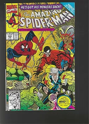 Buy Amazing Spider-Man #343 1991Erik Larsen NM+ • 15.99£