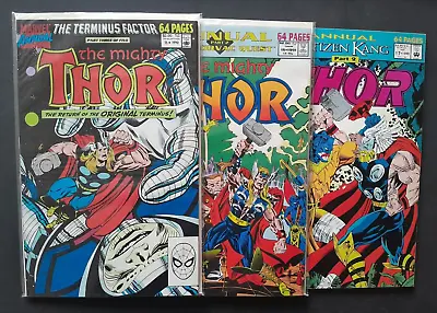 Buy The Mighty Thor Annuals #15 1990 #16 1991 #17 1992 6.0 All Fine Or Better • 7.50£