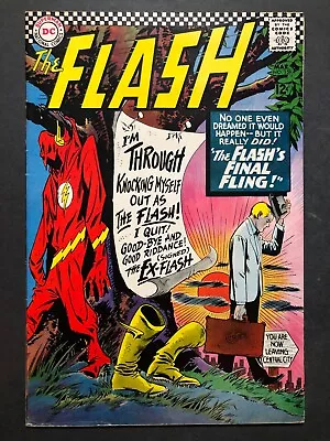 Buy The Flash #159 (Mar 1966, DC) MID GRADE * DR. MID-NITE CAMEO * SILVER AGE COMIC • 31.66£