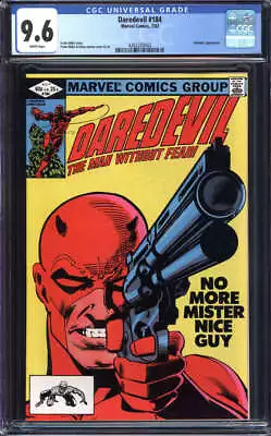 Buy Daredevil #184 Cgc 9.6 White Pages // Punisher Appearance Marvel Comics 1982 • 59.58£
