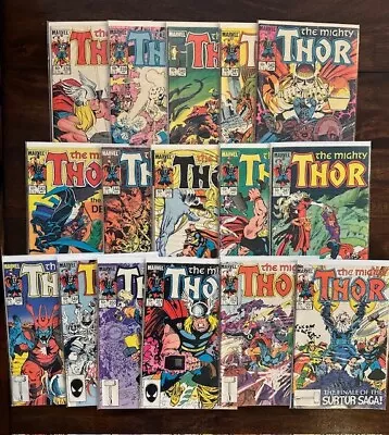 Buy Thor #338-353 LOT. Surtur Saga, Beta Ray Bill, Walter Simonson • 63.96£