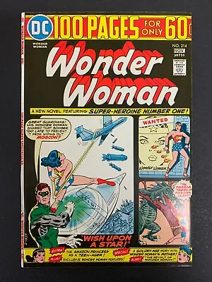 Buy Wonder Woman #214 *high Grade!* (dc, 1974)  100 Page Giant!  Lots Of Pics! • 55.37£