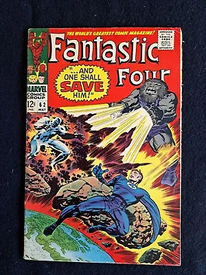 Buy Fantastic Four 62 Marvel Comics 1967 1st Appearance Blastaar • 20.79£