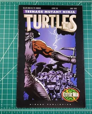 Buy Teenage Mutant Ninja Turtles #60 (1993) City At War Low Print Mirage Comic VF • 24.12£