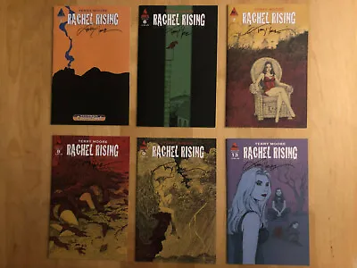 Buy RACHEL RISING 1 - 13  Lot Of 6 Halloween Edition SIGNED TERRY MOORE • 55.18£