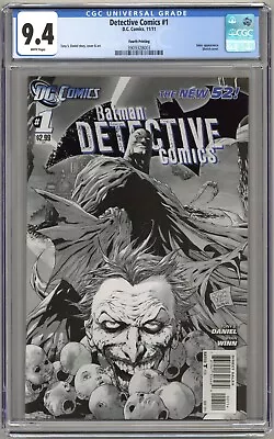 Buy Detective Comics #1 (2011) CGC 9.4 NM - Sketch Cover - Tony S. Daniel • 48.25£