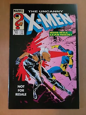Buy Uncanny X-Men 201 Marvel Legends Variant Not For Resale In UPC Very Fine • 15.99£
