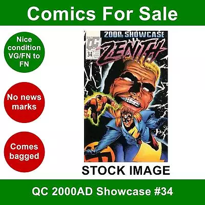 Buy QC 2000AD Showcase #34 Comic - VG/FN Clean 01 January 1989 • 3.99£