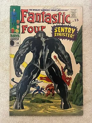 Buy Fantastic Four #64 (RAW 4.5 - MARVEL 1967) Stan Lee. Jack Kirby • 40.18£