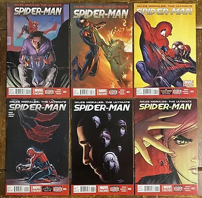 Buy MILES MORALES: THE ULTIMATE SPIDER-MAN Lot | 2-12 | BENDIS! MARQUEZ! THWIP! 🕸️ • 78.84£