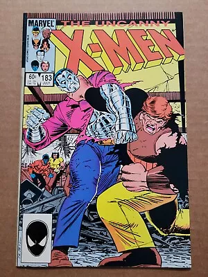 Buy Uncanny X-Men #183 (Marvel 1984) Claremont Classic Colossus Vs Juggernaut (B) • 7.92£