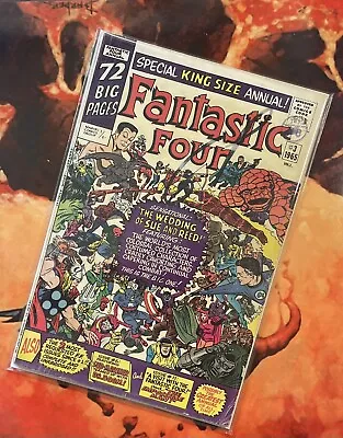 Buy Fantastic Four Annual #3 KIRBY 1965 Shilling Variant • 45£