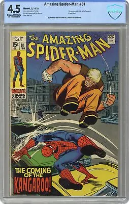 Buy Amazing Spider-Man #81 CBCS 4.5 1970 22-1653D6D-015 • 60.16£