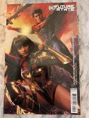 Buy Future State Superman Wonder Woman 1 Premium Variant DC 2021 Hot NM 1st Print • 3.99£