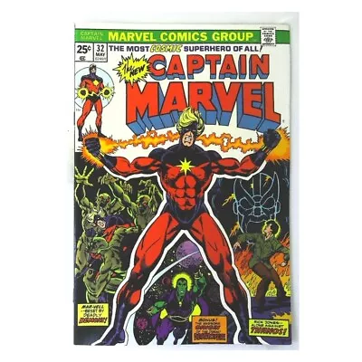 Buy Captain Marvel (1968 Series) #32 In Very Fine + Condition. Marvel Comics [b{ • 75.75£