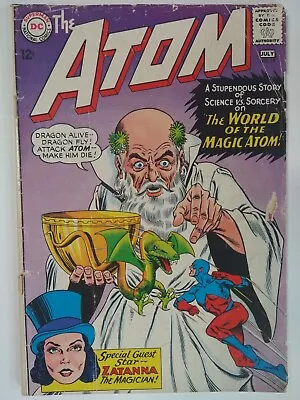Buy DC Comics The Atom #19 2nd Appearance/1st Cover Zatanna; Gil Kane GD/VG 3.0 • 20.55£