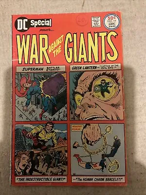 Buy DC Special Presents WAR Against The GIANTS #19  1975 - DC Comics Superman • 7.50£