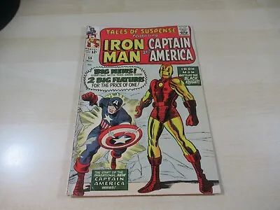 Buy Tales Of Suspense #59 Key 1st Jarvis 1st Solo Captain America Story Since 1950's • 222.04£