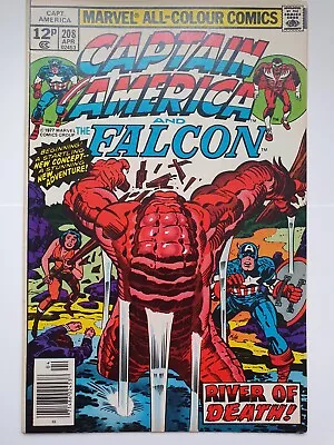 Buy Captain America #208 Marvel Comics 1st Cameo Appearance Of Arnim Zola • 5£
