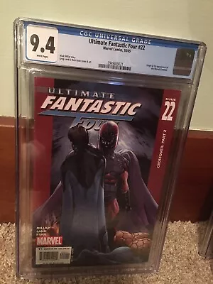 Buy Ultimate Fantastic Four 22-🔑🔥 First Marvel Zombies, Massive Key, CGC 9.4 • 72.76£