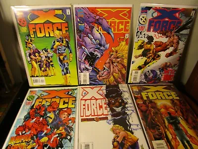 Buy Marvel Comics X Force Lot 44 - 49 Bagged Boarded • 5.70£