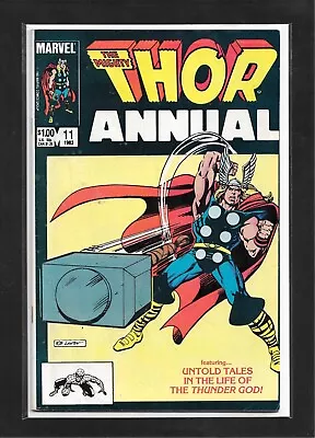 Buy Thor Annual #11 (1983): 1st Appearance Of Eitri, King Of The Dwarves! FN+ (6.5)! • 7.99£