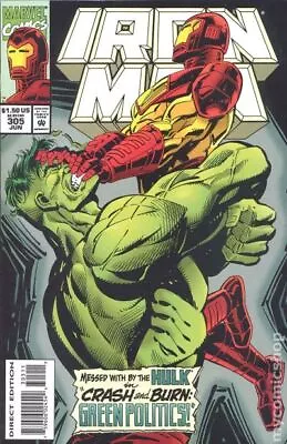 Buy Iron Man #305 VG 1994 Stock Image Low Grade 1st Full App. Hulkbuster Armor • 6.11£