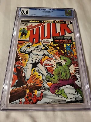 Buy Incredible Hulk #162 Cgc 8.0 1st Wendigo Herb Trimpe • 148.21£