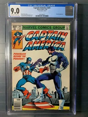 Buy Captain America #241 VF/NM CGC 9.0! Mark Jeweler Variant! Super Rare! • 279.83£