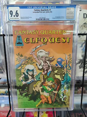 Buy Fantasy Quarterly #1 (1978) - Cgc Grade 9.6 - 1st Appearance Of Elfquest! • 553.43£