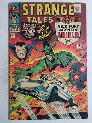 Buy Strange Tales (1951) #144 - Good/Very Good - Doctor Strange Nick Fury  • 8.04£