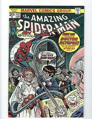 Buy Amazing Spider-man #131 - Glossy Nm 9.2/9.4 - Doc Oc - 1974 - Low $79 B.i.n. ! • 62.76£